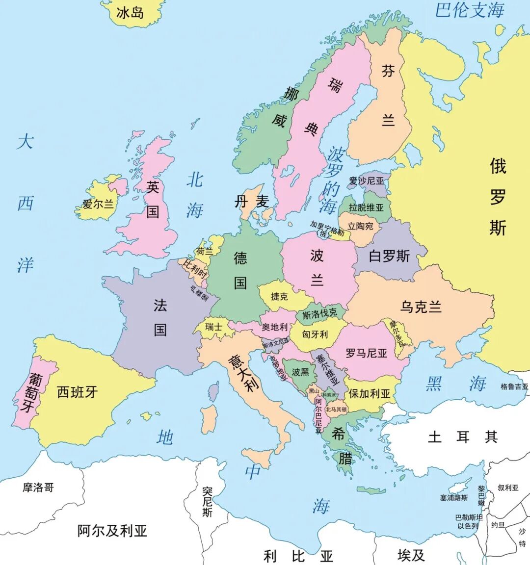 欧洲40国的收入水平：只有14个国家超过了“月薪三千”